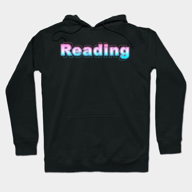 Reading Hoodie by Sanzida Design